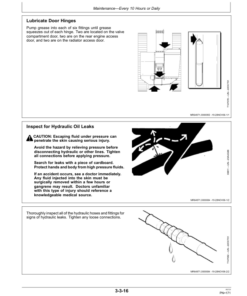 Alternative view of John Deere 703G, 753G, 759G Tracked Harvesters Operator's Manuals (F387438)