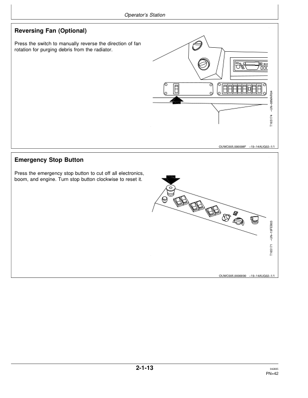 John Deere 759G Tracked Feller Bunchers Operator's Manuals (F388818) - Image 2