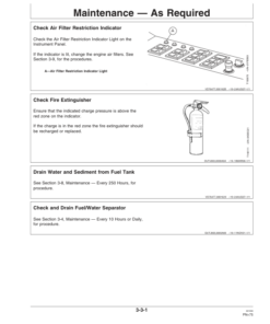 Alternative view of John Deere 437C Knuckleboom Loader Operator's Manuals (F390699)