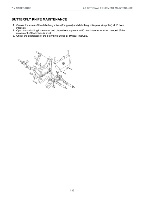John Deere H480C Harvesting Heads Operator's Manuals (F670716) - Image 3
