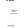 John Deere 1270E IT4 6W, 1270E IT4 8W, 1470E IT4 CH8 Wheeled Harvesters Operator's Manuals (F674311GENI)