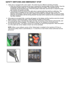 Alternative view of John Deere 1270E IT4 T2 6W, 1270E IT4 T2 8W Wheeled Harvesters Operator's Manuals (F677498)