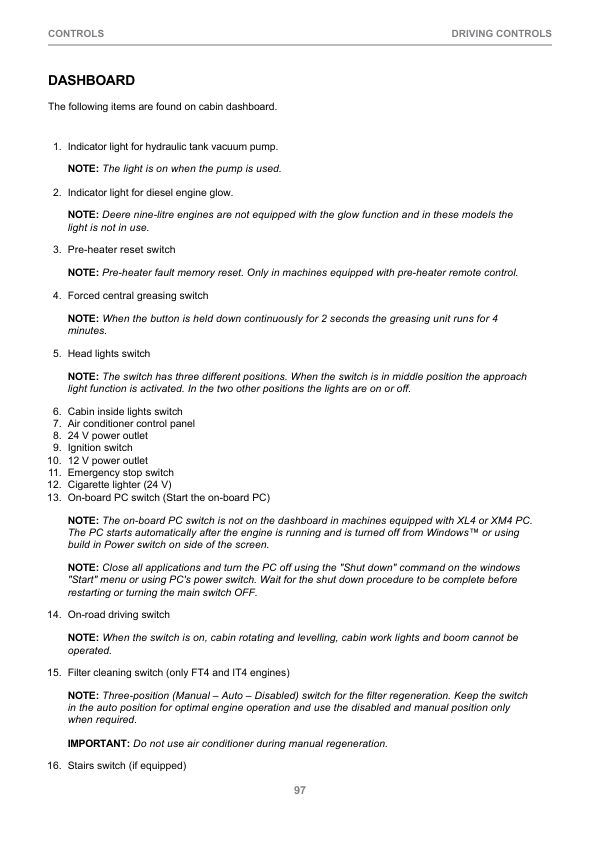 John Deere 1110E IT4, 1210E IT4, 1510E IT4 Forwarders Operator's Manuals (F680547) - Image 2