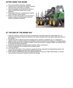Alternative view of John Deere 1510E IT4 T3 FFC Forwarders Operator's Manuals (F684189)