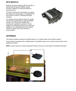Alternative view of John Deere 1010E T3 FFC Forwarders Operator's Manuals (F684235)