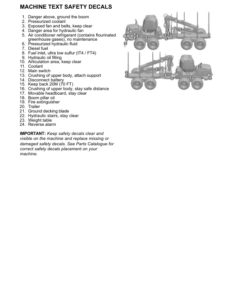 Alternative view of John Deere 810E T3 FFC Forwarders Operator's Manuals (F684808)