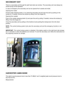 Alternative view of John Deere 1470E IT4 CH9 T3 Wheeled Harvesters Operator's Manuals (F685914GENI)