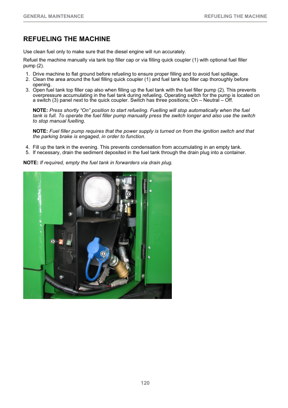 John Deere 1110G T2 FFC, 1210G T2 FFC, 1510G T2 FFC Forwarders Operator's Manuals (F710893) - Image 3
