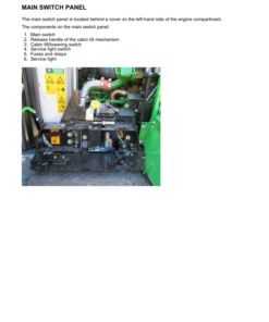 Alternative view of John Deere 1110G T2 FFC, 1210G T2 FFC, 1510G T2 FFC Forwarders Operator's Manuals (F710893)