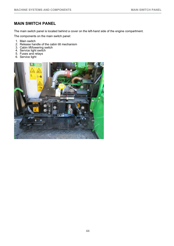 John Deere 1110G T2 FFC, 1210G T2 FFC, 1510G T2 FFC Forwarders Operator's Manuals (F710893) - Image 2