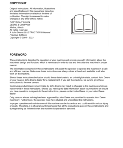 Alternative view of John Deere 1910E Forwarders Operator's Manuals (F710966)