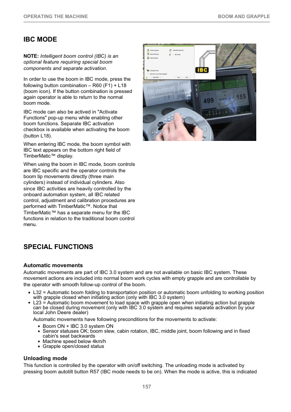 John Deere 1910E Forwarders Operator's Manuals (F710966) - Image 3