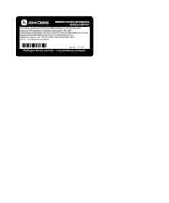 Alternative view of John Deere 910G, 1010G Forwarders Operator's Manuals (F712253)