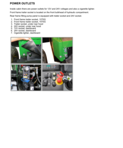 Alternative view of John Deere 1270G 6W, 1270G 8W Harvester Operator's Manuals (F718832)