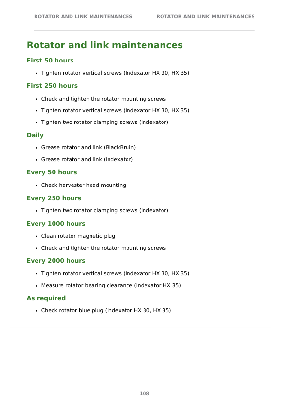 John Deere H424 Harvesting Heads Operator's Manuals (F720081) - Image 3
