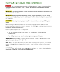 Alternative view of John Deere H425 Harvesting Heads Operator's Manuals (F722912)