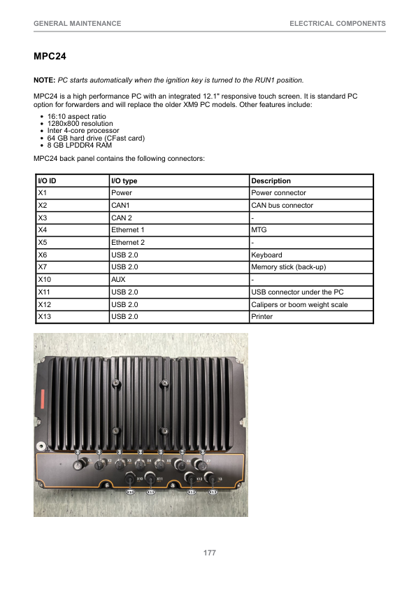 John Deere 1110G T2 RL, 1210G T2 RL, 1510G T2 RL Forwarders Operator's Manuals (F723236) - Image 3