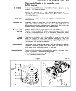 Alternative view of John Deere Kemper M4500 Champion Rotary Crop Header  Operator's Manual (LCA79410)