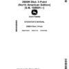 John Deere 2680H Disk 3-Point (180001-) (North American) Operator's Manual (OM0812M01)