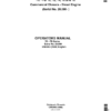 John Deere TC - FD 10, 12, 14, 16, 18 Commercial Chassis - Diesel Engines Operator's Manual (OM3003)