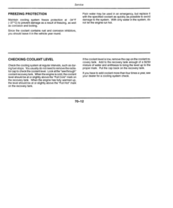 Alternative view of John Deere TC - FD 10, 12, 14, 16, 18 Commercial Chassis - Diesel Engines Operator's Manual (OM3003)