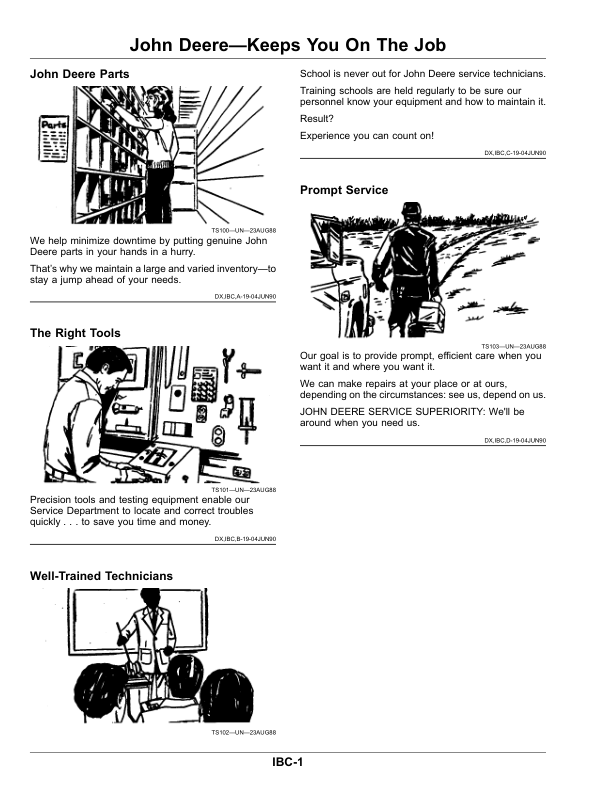 John Deere 2900, 3300, 3300 GD, 3300 MD, 3600 MD Sprayers, MAF 5000 Nutrient Applicators Operator's Manual (OM45307) - Image 3