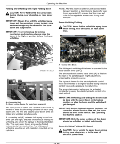 Alternative view of John Deere 332M, 340MSelf-Propelled Sprayers Operator's Manual (OM5MZ10008)