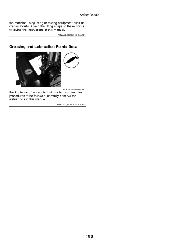 John Deere MAF 4240M, MAF 4240, MAF 5240, MAF 6240, 3WPZ-4620N, 3WPZ-5280N Self-Propelled Sprayers Operator's Manual (OM5MZ1006TC) - Image 3