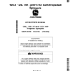 John Deere 120J, 120J HP, 125J Self-Propelled Sprayers Operator's Manual (OM5PL605940)