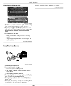 Alternative view of John Deere 120J, 120J HP, 125J Self-Propelled Sprayers Operator's Manual (OM5PL605940)