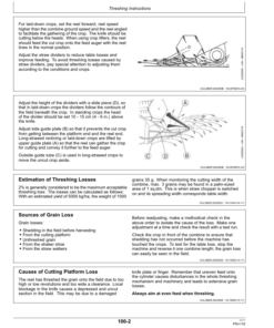 Alternative view of John Deere W330 Combines Operator's Manual (OM5SR15405)