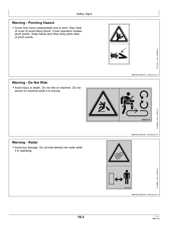 John Deere FT180 Front Fertilizer Hopper Operator's Manual (OM5SY3001) - Image 2