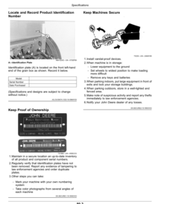 Alternative view of John Deere BD1108, BD1110, BD1113 (BD11 Series) - End Wheel Grain Drill Operator's Manual (OM7015410)