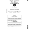 John Deere 2530L Side-FoldLiquid Applicator Operator's Manual (OM820030)