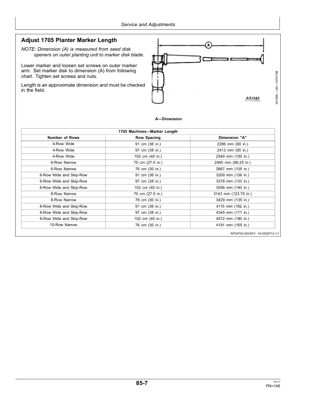 John Deere 1705, 1715 & 1735 Integral Planters Worldwide Edition (765101- ) Operator's Manual (OMA103723) - Image 2
