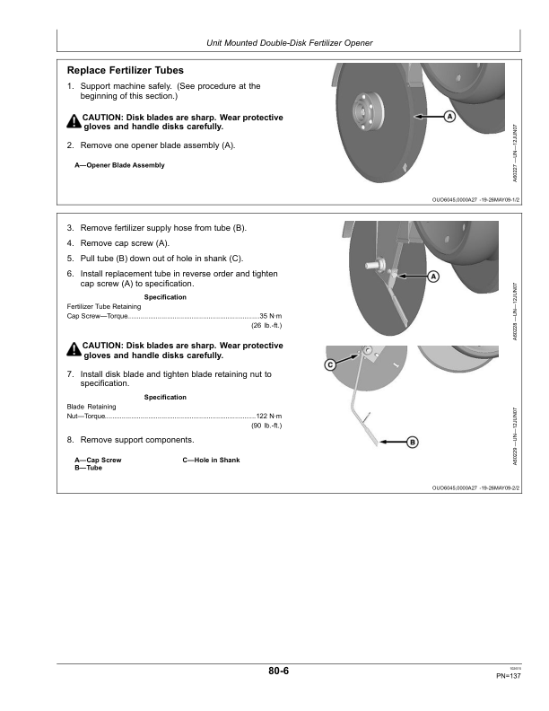 John Deere 1725 ExactEmerge Planters North America (765101- ) Operator's Manual (OMA103899) - Image 2