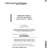 John Deere 1795 Front-Fold Planters North America (765101-) Operator's Manual (OMA104111)
