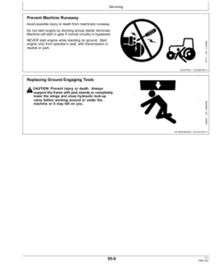 Alternative view of John Deere 730 Level Lift Air Disk Drill (765101-770100) (North American) Operator's Manual (OMA104285)