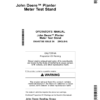 John Deere Planter Meter Test Stand (North American) Operator's Manual (OMA107369)