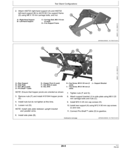 Alternative view of John Deere Planter Meter Test Stand (North American) Operator's Manual (OMA107369)