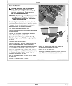 Alternative view of John Deere Deere/Orthman Planters - Components (North American) Operator's Manual (OMA108203)