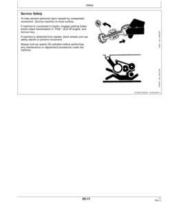 Alternative view of John Deere 1895 No-Till Air Drills 18.3 m (60 ft) Operator's Manual (OMA109807)