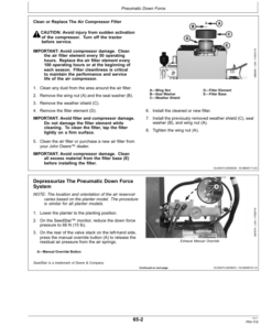 Alternative view of John Deere 1725NT ExactEmerge, MaxEmerge 5e Planters (770101-775100) (Australia) Operator's Manual (OMA110445)