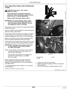 Alternative view of John Deere 1775NT MaxEmerge 5e (Non CCS) Planters (770101-775100) (North American) Operator's Manual (OMA110691)