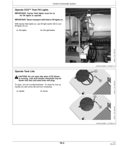 Alternative view of John Deere 1775NT ExactEmerge & MaxEmerge 5e Planters (770101-775100) North America Operator's Manual (OMA110699)