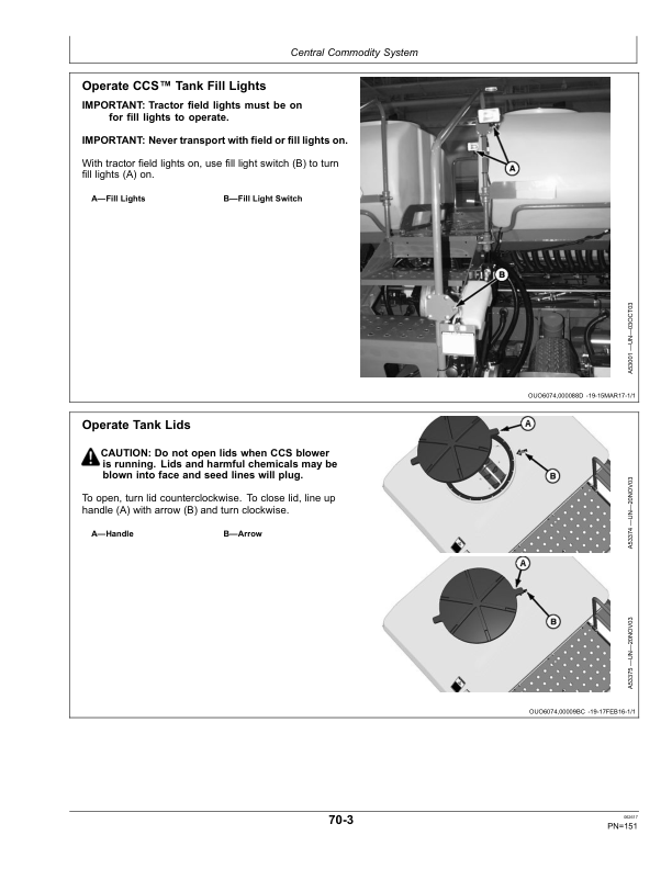 John Deere 1775NT ExactEmerge & MaxEmerge 5e Planters (770101-775100) North America Operator's Manual (OMA110699) - Image 2