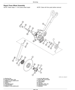 Alternative view of John Deere N530C, N536C, N540C & N542C Drills with SeedMetering Operator's Manual (OMA110806)