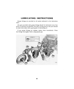 Alternative view of John Deere Integral Tractor Plows M1A, M2A, MT1A, MT2A Operator's Manual (OMA111151)