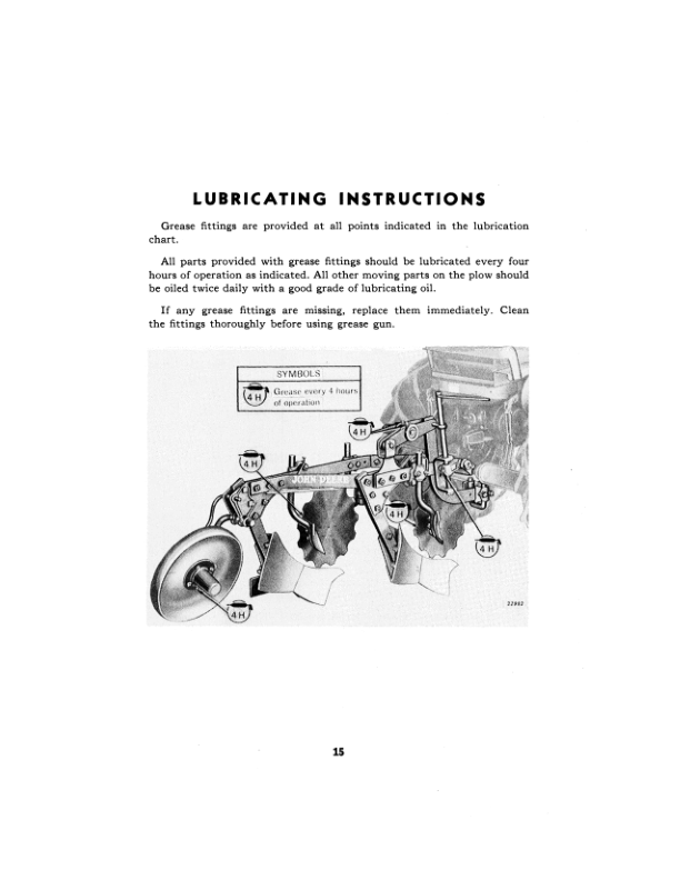 John Deere Integral Tractor Plows M1A, M2A, MT1A, MT2A Operator's Manual (OMA111151) - Image 2