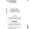 John Deere 1890 No-Till Air Drill 15.2 m (50ft) & 18.3 m (60 ft) Operator's Manual (OMA111169)